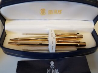 Bill Blass Gold Pen Set ~ In Case
