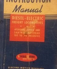 1942 – Instruction Manual : Diesel-Electric Freight Locomotives – General Motors Corporation