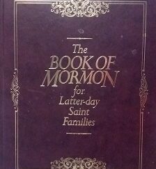 1999 --- The Book of Mormon for Latter-Day Saint Families --- Thomas R. Valletta --- Large Size Hardbound