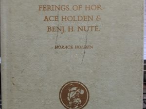 A Narrative of the Shipwreck Captivity & Sufferings of Horace Holden & Benj. H. Nute. (1975) ~ by Horace Holden