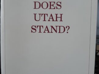 Where Does Utah Stand? (1993) ~ by Utah Foundation