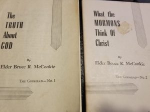 2 Pamphlets by Bruce R. McConkie ~ The Godhead No’s 1 & 2