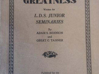 1935 - Looking in on Greatness - Adam S. Bennion and Obert C. Tanner