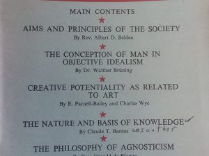 1954 – The Philosopher (Vol 6) (No. 2) – Numerous Authors