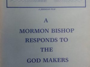 The God Makers – A Mormon Bishop Responds to the God Makers – Lucille Young Hyler