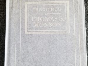 Teachings of Thomas S. Monson ~ Leather Edition ~ Church Employee Christmas Gift Edition ~ In White Box!