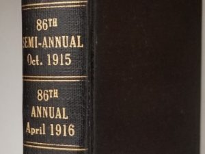 4 Conference Reports Bound Together ~ Oct 1915, April 1916, Oct 1916, April 1917