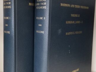 Mormons and Their Neighbors ~ An Index to Over 75,000 Biographical Sketches From 1820 to the Present ~ 2 Volume Set