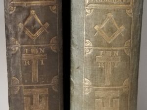 1845 & 1846 ~ 2 Scarce Freemasonry Books by Rev. G. Oliver