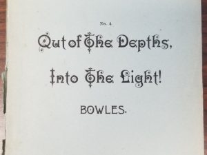 1890 ~ Extremely rare Anti-Mormon Book by Samuel Bowles ~ Out of the Depths, Into the Light!, No.4.