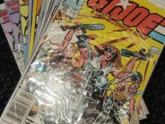 G.I. Joe Comic Book Collection ~ Issues #32 - #54 ~ All in Fantastic Condition; each in a Plastic Sheet!