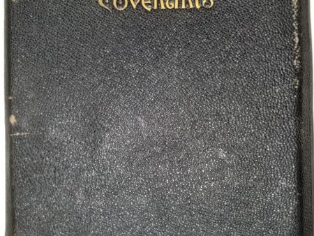 1905 ~ RLDS Edition ~ Doctrine & Covenants ~ Leather Binding with Gold Leafed Page Edges!