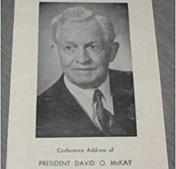1956 ~ Harmony in the Home. Conference Address of Pres. David O. McKay . . .
