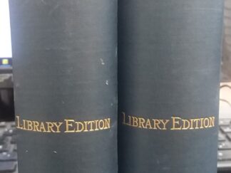 1885 - The Newcomes and The History of Pendennis (2 Volumes) - William By Makepeace Thackeray