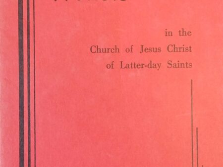 1965 – Some General Recommendations Concerning Music in the Church of Jesus Christ of Latter-Day Saints – General Music Committee