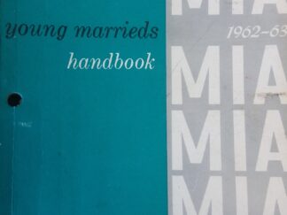 1962-63 - Handbooks for Young Marrieds - Church of Jesus Christ of Latter-Day Saints