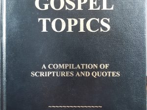 100 Gospel Topics: A compilation of Scriptures and Quotes (Signed!) (2000) ~ by Gary R. Nielson