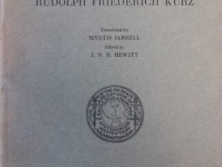 1937 – Journal of Rudolph Friederich Kurz – Myrtis Jarrell and J.N.B. Hewitt