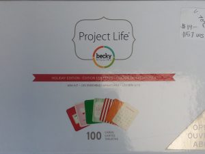 Project Life By Beck Higgins – Holiday Edition – 100 Cards