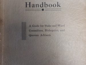 Aaronic Priesthood Handbook – The Presiding Bishopric