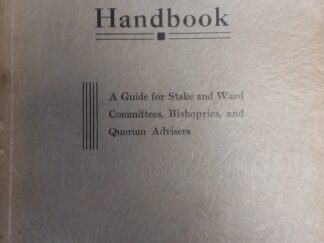 Aaronic Priesthood Handbook - The Presiding Bishopric