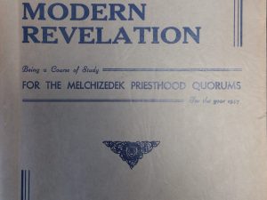 1946 – Church History and Modern Revelation – Joseph Fielding Smith