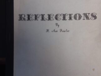 Reflections (SIGNED)  - H. Asa Fowler