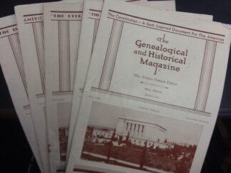 1942-1946 The Genealogical and Historical Magazine of The Arizona Temple District  (5 Issue Bundle)