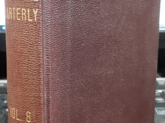 Utah Historical Quarterly: Vol. 8, 1940 (1940) ~ Edited by J. Cecil Alter