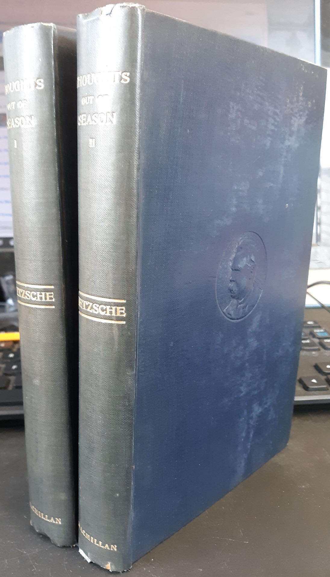 Thoughts Out of Season (2 Vol. Set) (1911, Numbered Edition) ~ by Friedrich Nietzsche