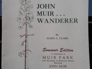 John Muir…Wanderer (1957) ~ by James I. Clark