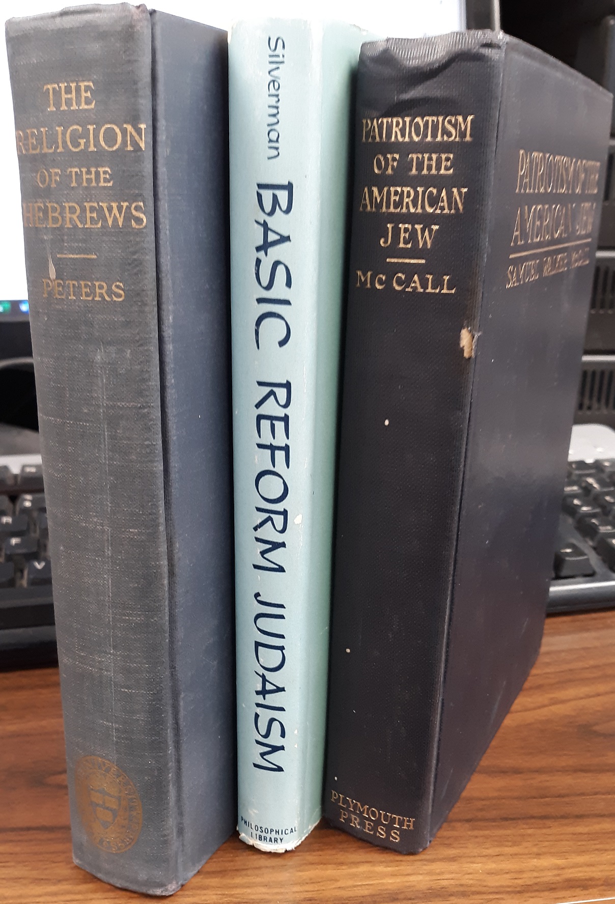 3 Books on Judaica (See Description for Details)