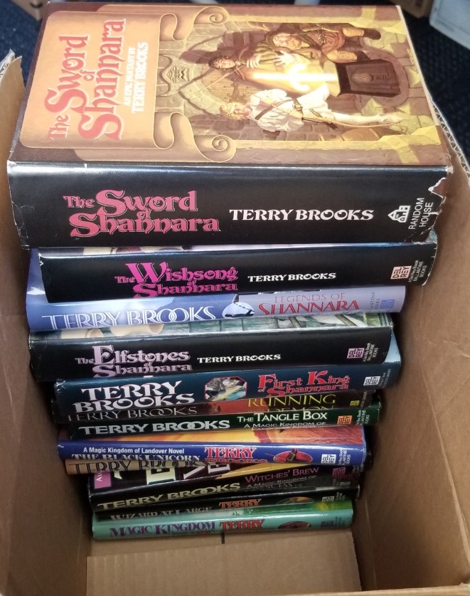Collection of 13 Books by Terry Brooks Hardbound with Nice Dust