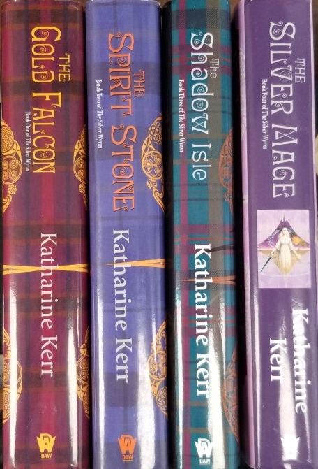 4 Volume Set ~ Katharine Kerr ~ The Silver Wyrm Series ~ 1. Gold Falcon, 2. Spirit Stone, 3. Shadow Isle, 4. Silver Mage