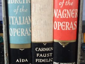 1938 – The Authentic Librettos of the Operas (3 Vol Set) (11th Edition) – Crown Publishers