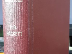 Commentary on the Acts of the Apostles (1858, Rebound) ~ by Horatio B. Hackett, D. D.