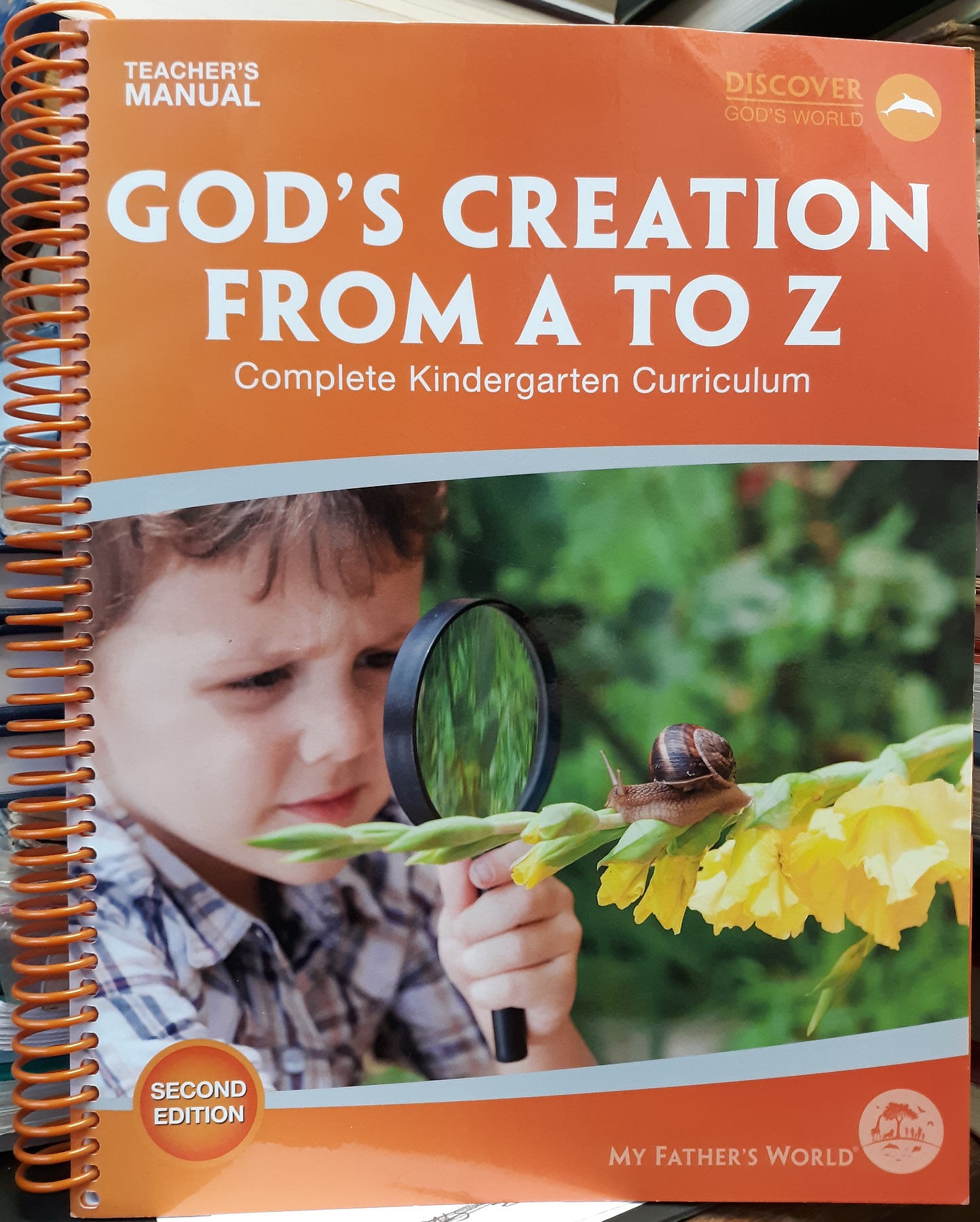 God’s Creation from A to Z (Teacher’s Manual): Complete Kindergarten Curriculum (2017, Second Edition) ~ by Marie Hazell, M.A.