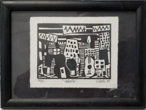 Kenny Davis Print ~ “Nashville” ~ #36 of 100 ~ 1989