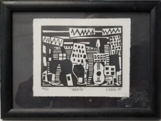Kenny Davis Print ~ "Nashville" ~ #36 of 100 ~ 1989