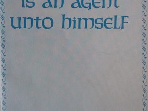 1969 – Man is an Agent Unto Himself – Alvin R. Dyer