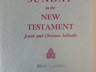 1954 - Sunday in the New Testament - Dr. Frederic Clift