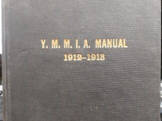 Y. M. M. I. A. Manual 1912-1913