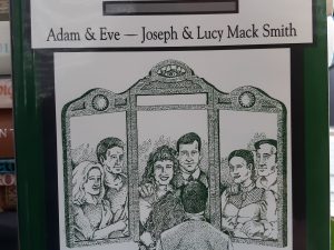 Models for Modern Marrieds: Adam & Eve — Joseph & Lucy Mack Smith (Signed) (1996) ~ by Richard Henrie Morley