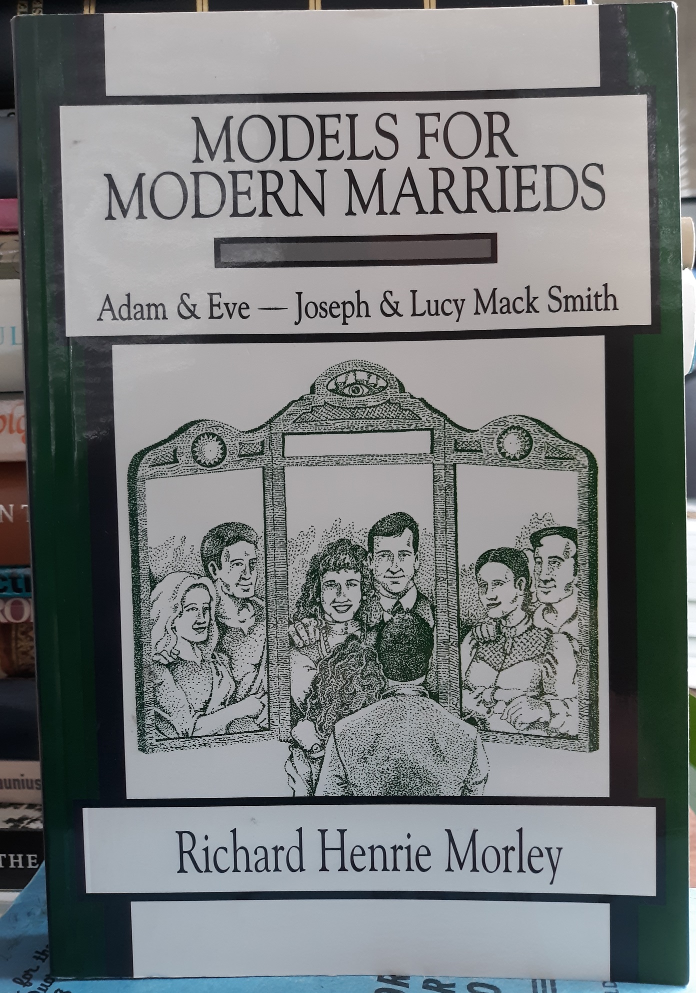 Models for Modern Marrieds: Adam & Eve — Joseph & Lucy Mack Smith (Signed) (1996) ~ by Richard Henrie Morley