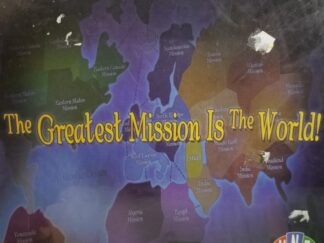 The Greatest Mission is the World! ~ New ~ Game for Ages 8 and Up ~ 2 to 6 Players
