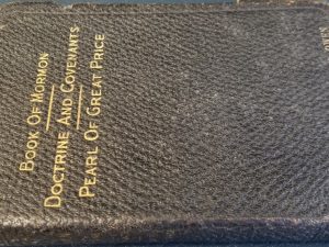 1926 ~ Triple Combination ~ Black Bendable Leather