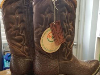 HH Full Grain Glove Leather Cowboy Boots with Quarter Linings ~ Like New~ Size 10 1/2 D