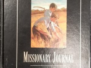 2000-2002 ~ Missionary Journal ~