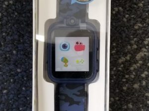 iTech jr kids smartwatch ~ 4+ years ~ Blue Camoflauge ~ New in the Box!