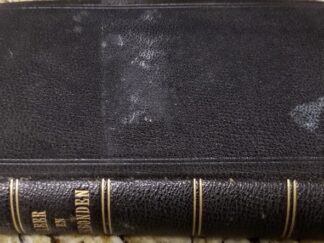 1908 ~ Leer en Verbonden ~ Leather Binding ~ Owned by a Mission President